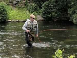 Einladung zum Fliegenfischercasting @ Eiderbad (Wiese davor)